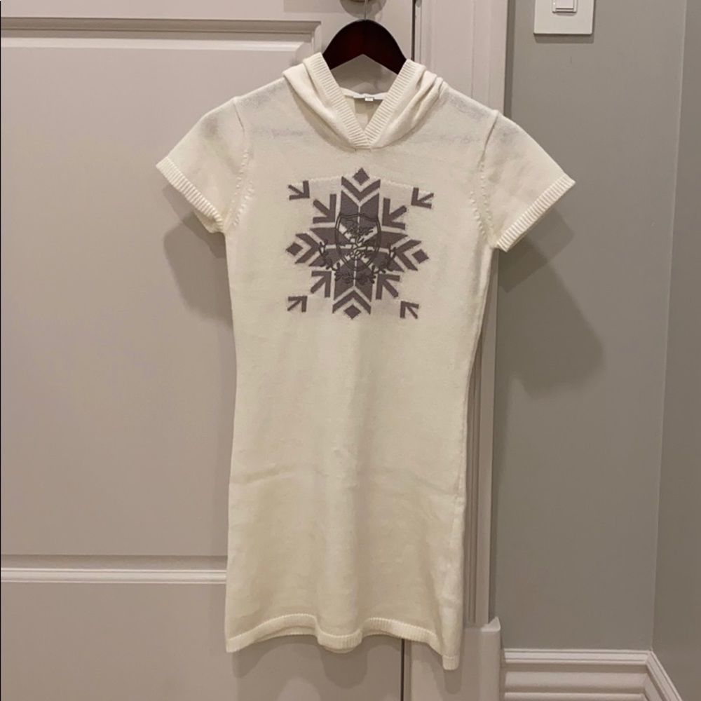 Brand New Boss Girl 14 Sweater Dress with Hood